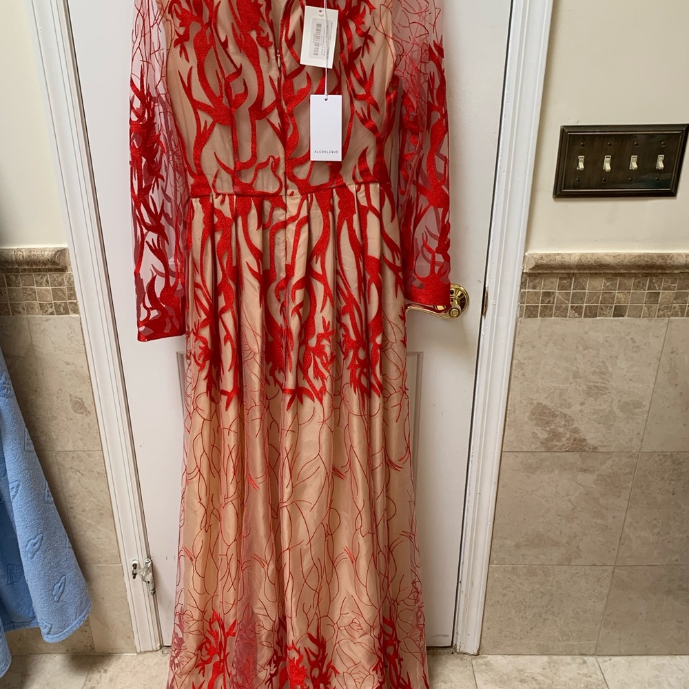 Alcoolique Alma Embroidered gown